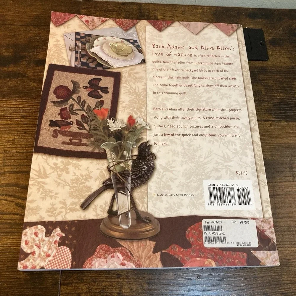 Birds of a Feather by Barb Adams and Alma Allen (2006, PB)‎ 1st Ed